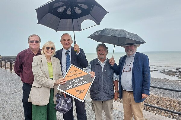 Sir Ed Davey's Visit