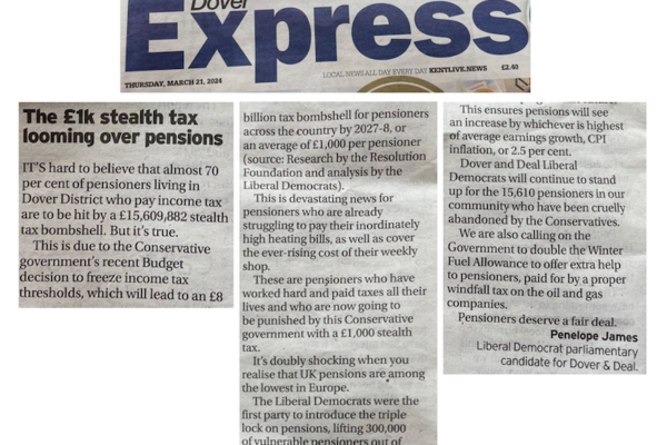 Dover Express Letters Page