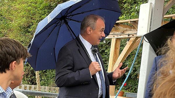 Sir Ed Davey's Visit 